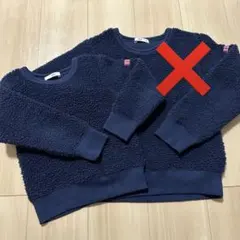 エドウィン⭐︎シープボアトレーナー110サイズ