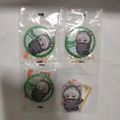 呪術廻戦 狗巻棘 おくるみタイガー 缶バッジ キーホルダー