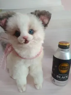 CBT112】11cm級 マトリョーシカ (中) スベトラーナ 時計をもつねこ