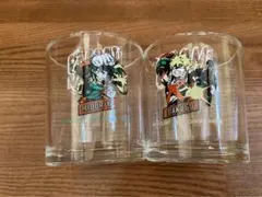 ヒロアカ一番くじ　Let you downグラス　爆豪勝己&緑谷出久