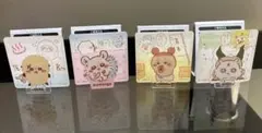 ちいかわ アクリルシーンクリップビスケット モモンガ 古本屋 あのこ ラッコ
