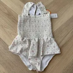 テータテート フラワープリント ベビー水着 90cm