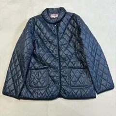 【美品】マックレガー キルティングジャケット 13号(XL) ネイビー 中綿