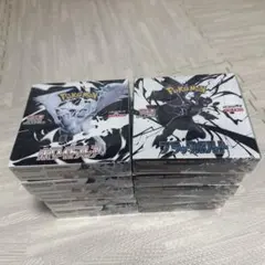 【シュリンク付き】ポケモンカード ホワイトフレア 、ブラックボルト 計10box