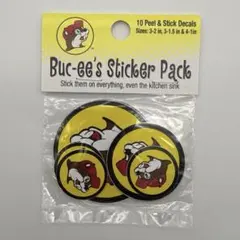 【新品未使用】Buc-ee's ステッカー パック 10枚入り