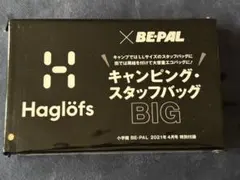 レア品 Haglöfs BE-PAL 2021年4月号 特別付録 スタッフバッグ