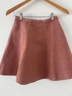 Lily Brown ピンク フレアスカート