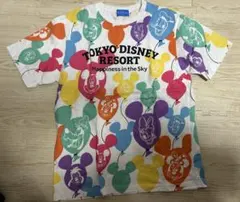 ディズニーリゾート　バルーン　Tシャツ　ディズニー　L