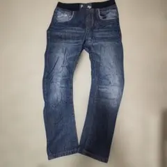 ザラボーイズ　ダークブルーデニムパンツ　128cm