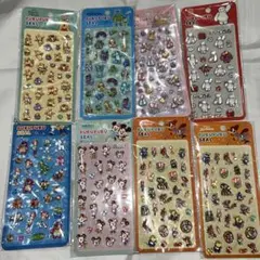 た*む様 ぷくぷくシール　ディズニー　8枚セット　ズートピア他
