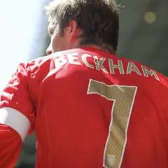 イングランド代表 2006-08 ベッカム アウェイ ユニフォーム