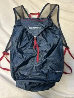 モンベル　montbell バーサライトパック　15 ブルーグリーン