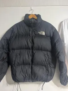 希少⭐️THE NORTH FACE ヌプシ　センターロゴ　ブラック