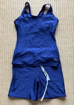 Galax 水着 タンクトップ ショートパンツ セットネイビー サイズMのサムネイル