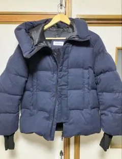 【美品】ダウンジャケット　GLOBAL WORK ネイビー　M
