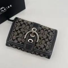Y2K COACH SOHO Signature Mini Wallet