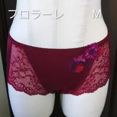 フロラーレ バーガンディ Mサイズ ショーツ