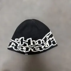 2/28〆！！HUF ロゴ入り 黒ニット帽