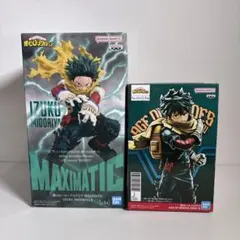 ヒロアカ フィギュア MAXIMATIC 緑谷出久 デク 爆豪勝己 2個セット