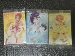 キュアルージュ キュアブライト＆キュアウィンディ　3枚セット　ウエハース8