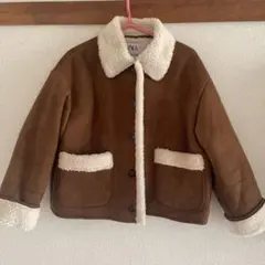 ZARA ムートンコート レディース M