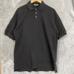 【L1846】 Emporio Armani 半袖ポロシャツ M ブラックのサムネイル