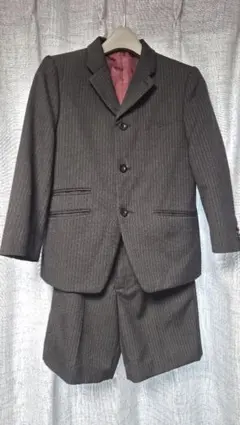 コシノヒロコ グレー ストライプ スーツ 120cm