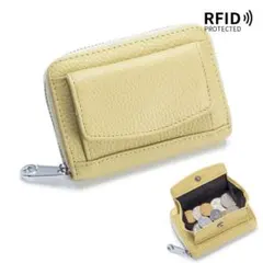 ミニ財布 コンパクト財布 カードケース 小銭入れ 本革 じゃばらお札折らず