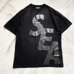 A16262 美品ウィンダンシー×ゴッドセレクションXXX コラボTシャツ 黒M