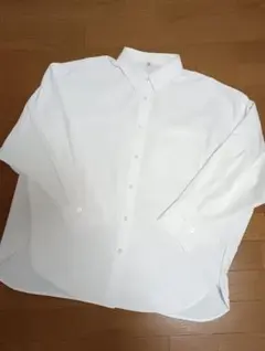 【美品】GUドルマンスリーブシャツ