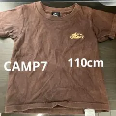 CAMP7 ブラウン Tシャツ 110cmのサムネイル