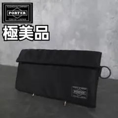 未使用級] PORTER タンゴ 三つ折り財布 ブラック - メルカリ