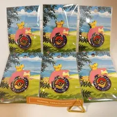 ポケモンセンターカガワ 限定　ピンズ　ロゴピンズヤドンピカチュウセット 6こ