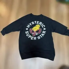 HYSTERIC GLAMOUR トレーナー スウェット ブラックのサムネイル