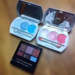 DHC & BEAMS アイシャドウパレット ３個セット