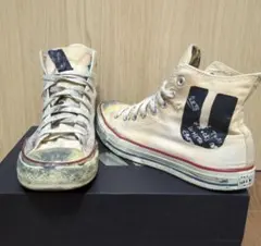 【レア/27.0cm】CONVERSEALLSTARコラージュステッチング HI