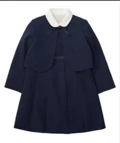 devirock ワンピースブレザーセットブラック　110 美品のサムネイル