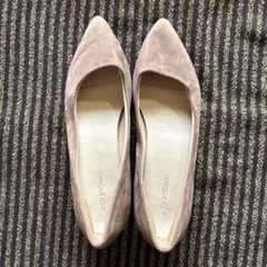 未使用！OPAQUE.CLIP ベージュ スエード パンプス L size