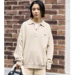 freak's store the FOX ポロシャツ ニット ベージュ