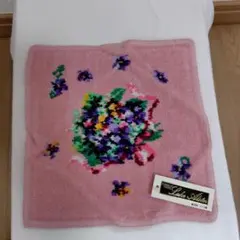 新品✾レイクアルスター✾タオルハンカチ　ピンクのサムネイル
