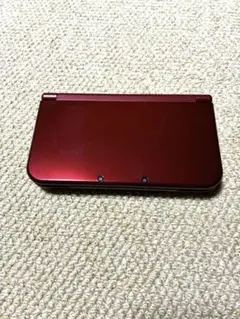 Newニンテンドー3DS LL 極美品メタリックレッド 下IPS ソフト充電器付