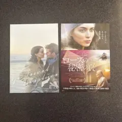 映画　パンフレット「ローズの秘密の頁」チラシ付き　ルーニー・マーラ