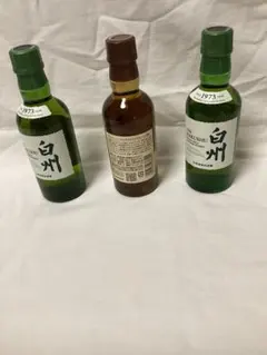 f*a様 サントリー 白州 シングルモルト ウイスキー 180ml 4本セット