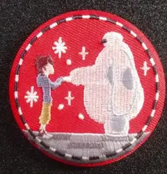 ディズニー刺繍缶バッジ２ ベイマックス