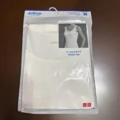 UNIQLO AIRism シームレス タンクトップ M ホワイト