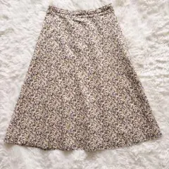 MACKINTOSH PHILOSOPHY フレアスカート リバティ 花柄 38