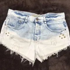 デニムショートパンツ