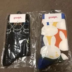 graniph miffy ソックス 2足セット