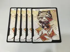 XrossStars　クロススターズ　プロモ　プレイポイント　小森めと　5枚