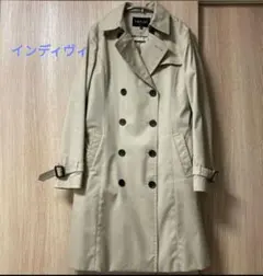 値下げ♥インディヴィ　トレンチコートベルト付き